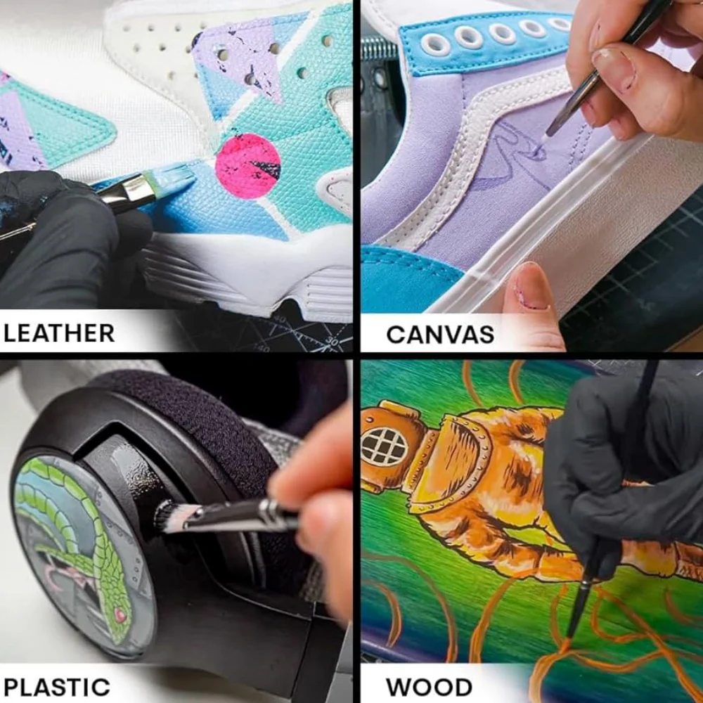 Angelus Leather Paint Basics Set - Image 6
