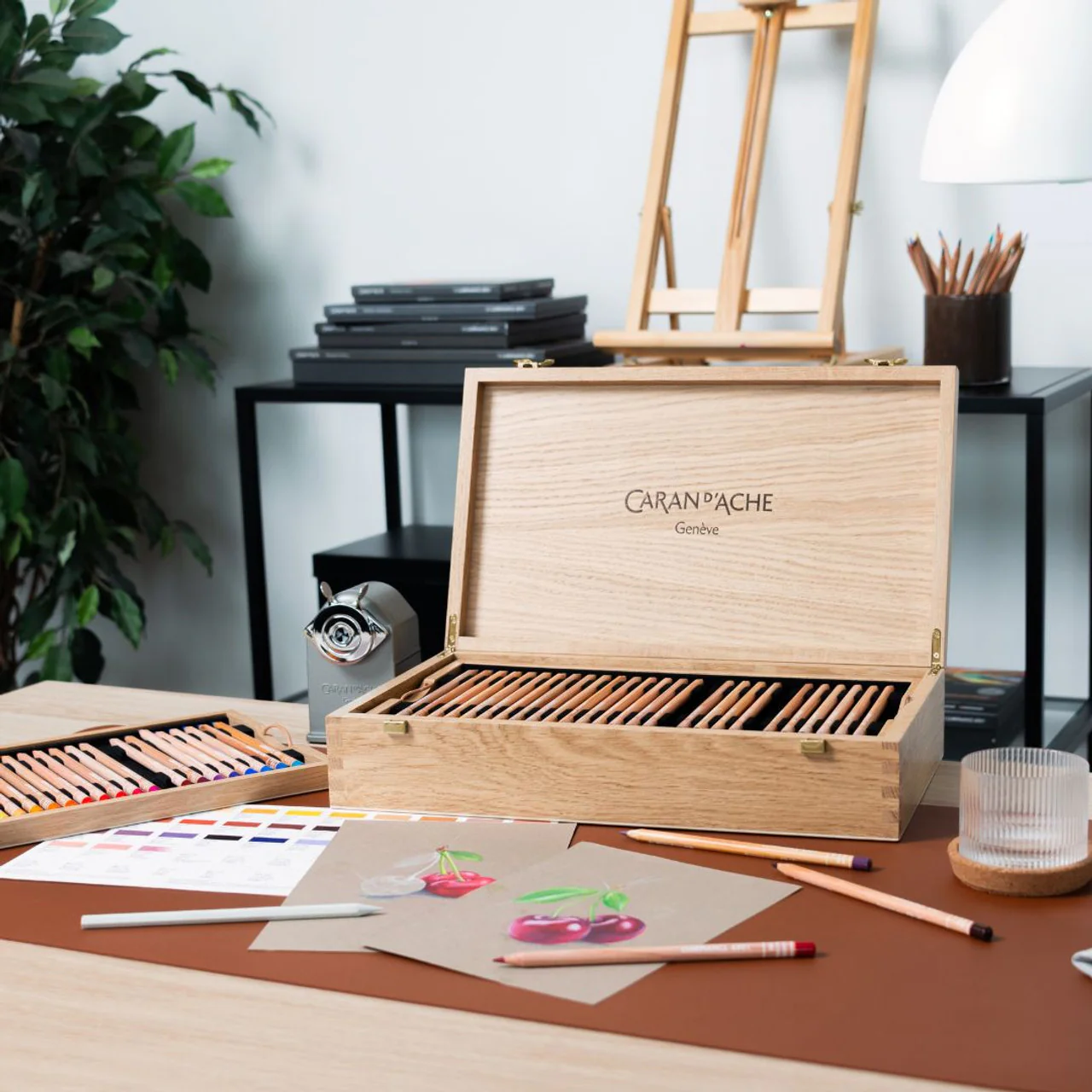 Caran Dache Luminance Pencil 100pce Wooden Box Set - Image 7