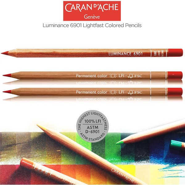 Caran D'ache Luminance Pencils - Image 3
