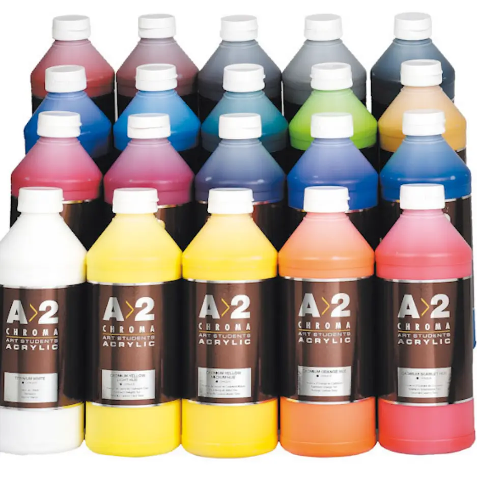Chroma A2 Artists Acrylic Paints - Image 4