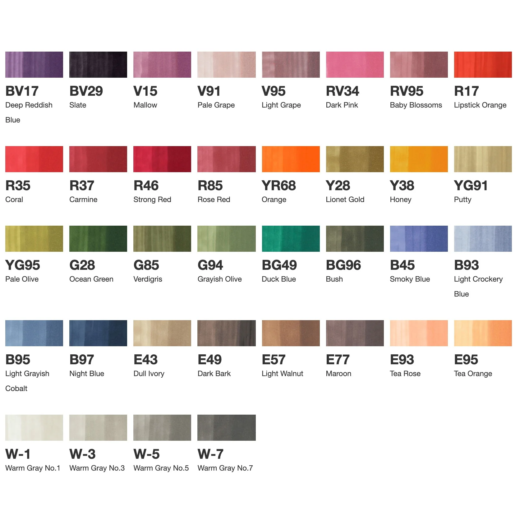 Copic Ciao Set 36D Assorted Colours - Image 2