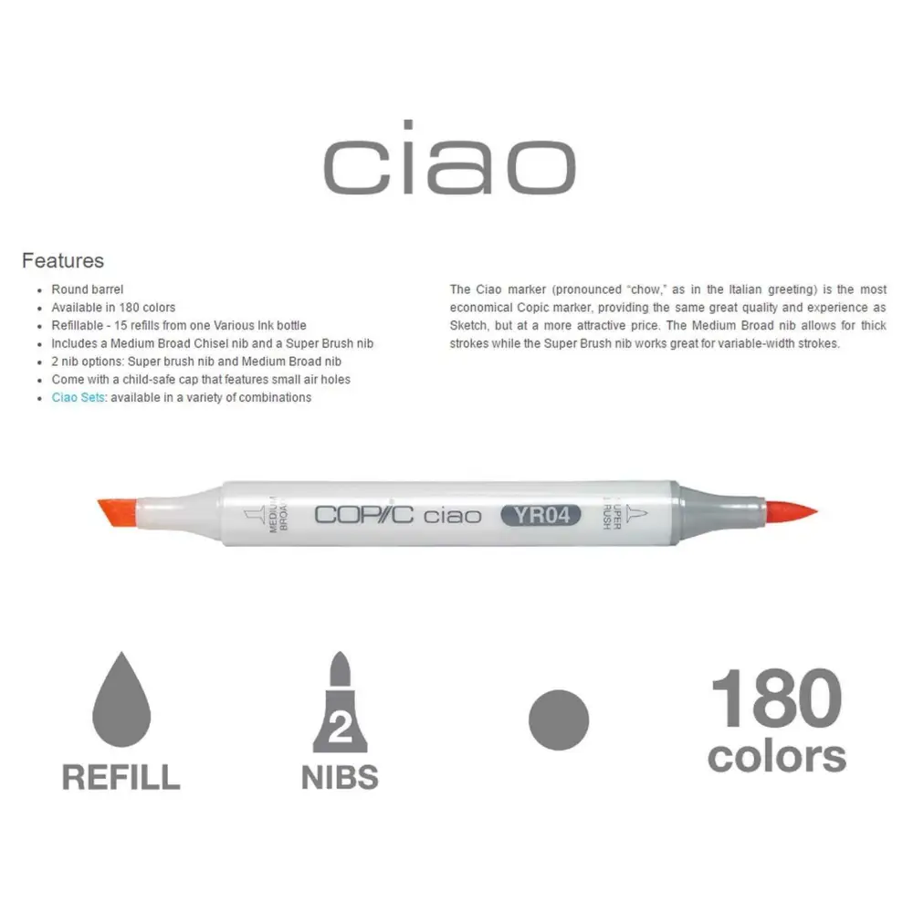 Copic Ciao Set 72A - Image 4
