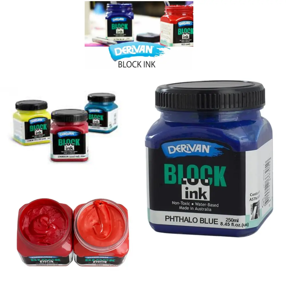 Derivan Block Printing Ink - Image 4