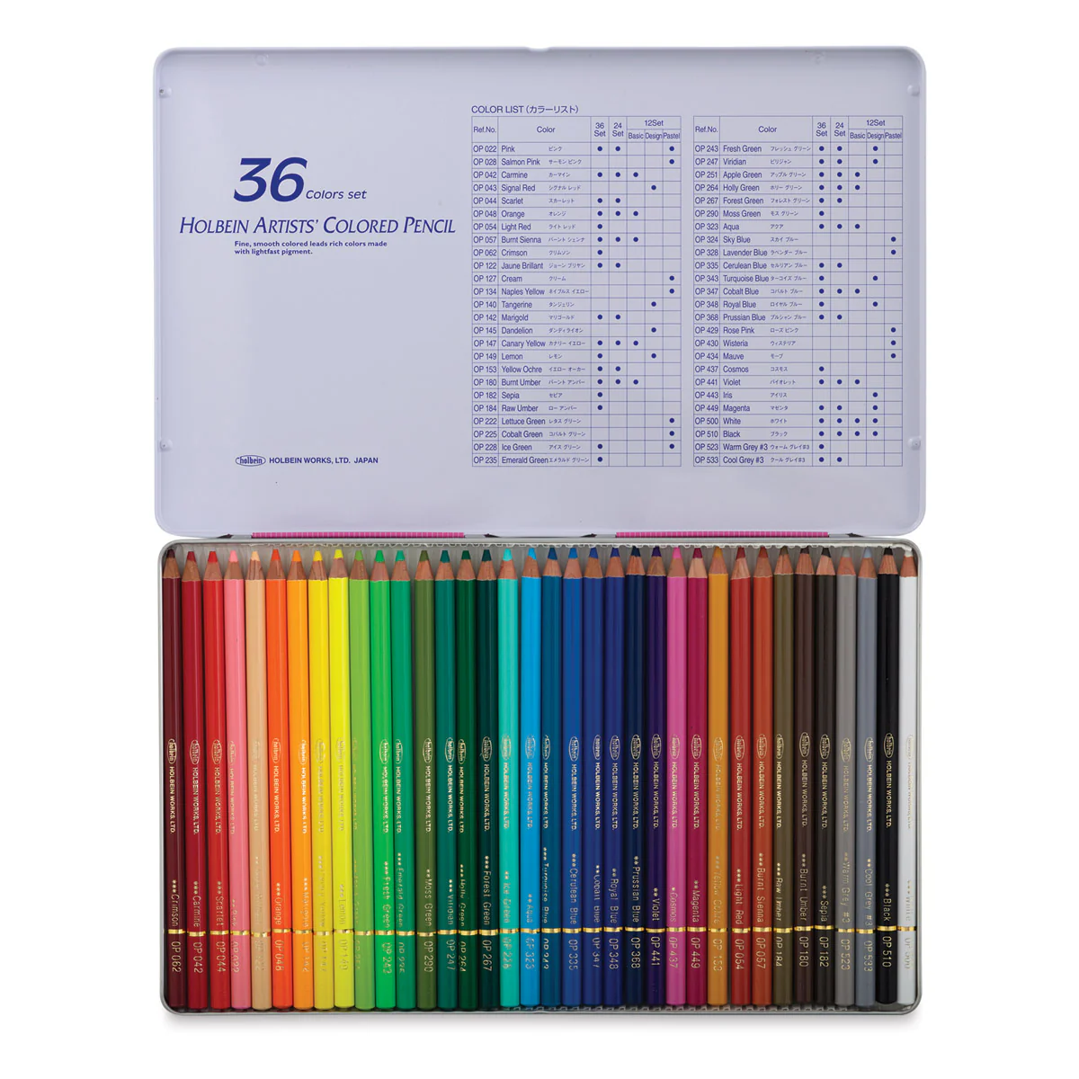 Holbein Artist Coloured Pencil Sets - Image 4