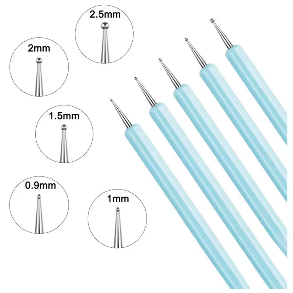 Silicone Stylus Tools 5pk - Image 2
