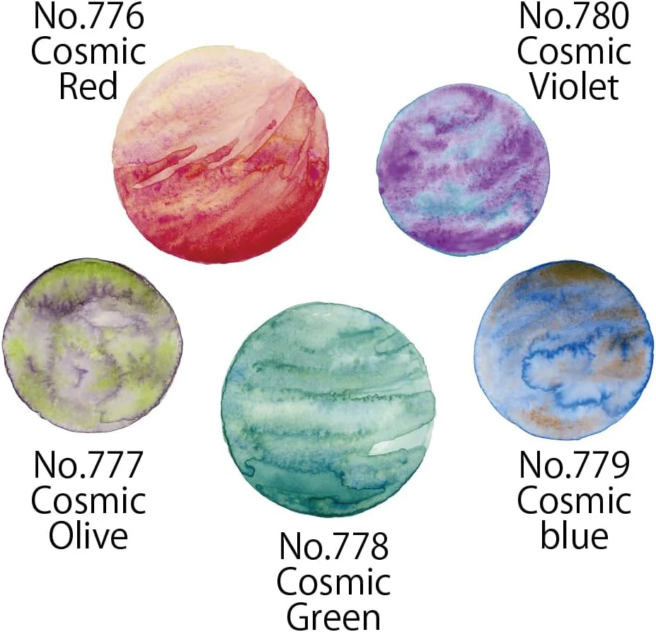 Kuretake Gansai Tambi Watercolour Palette - Granulating 2 - Image 3