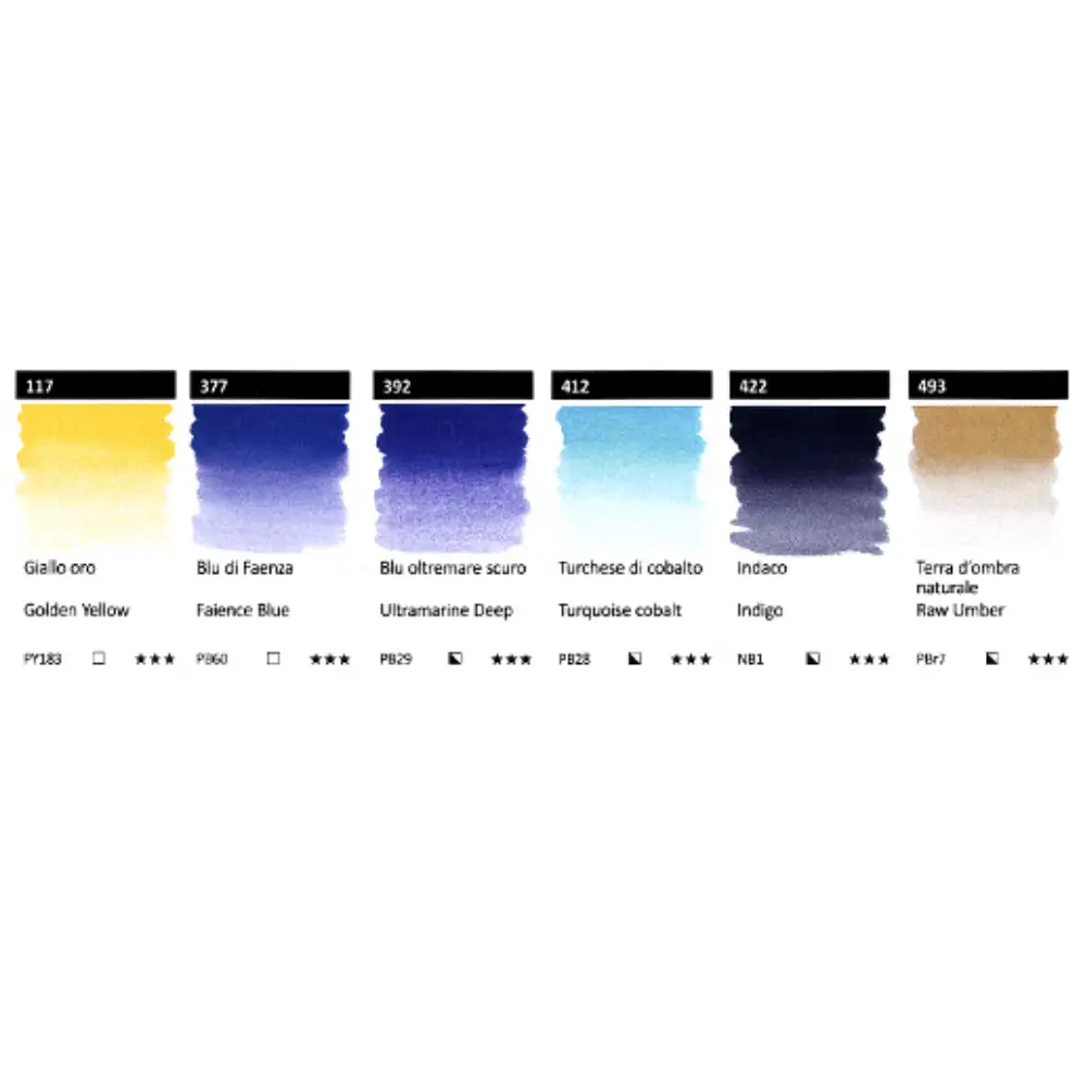Maimeri Blu Watercolour Set - Arctic - Image 3
