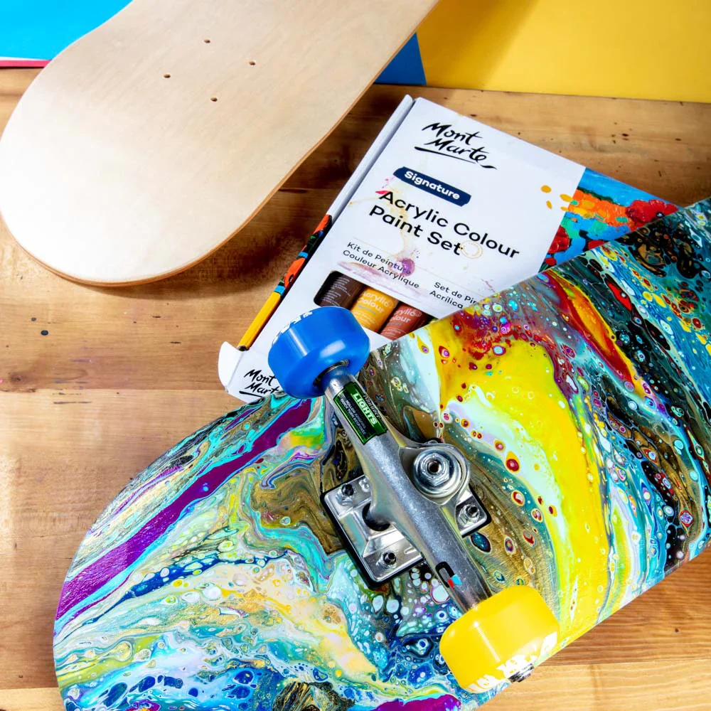 Mont Marte Blank Skateboard Deck - Image 4