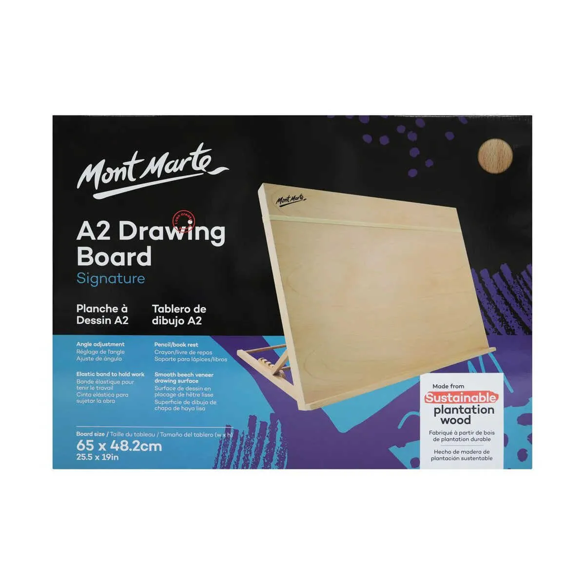 Mont Marte  A2 Drawing board - Image 5
