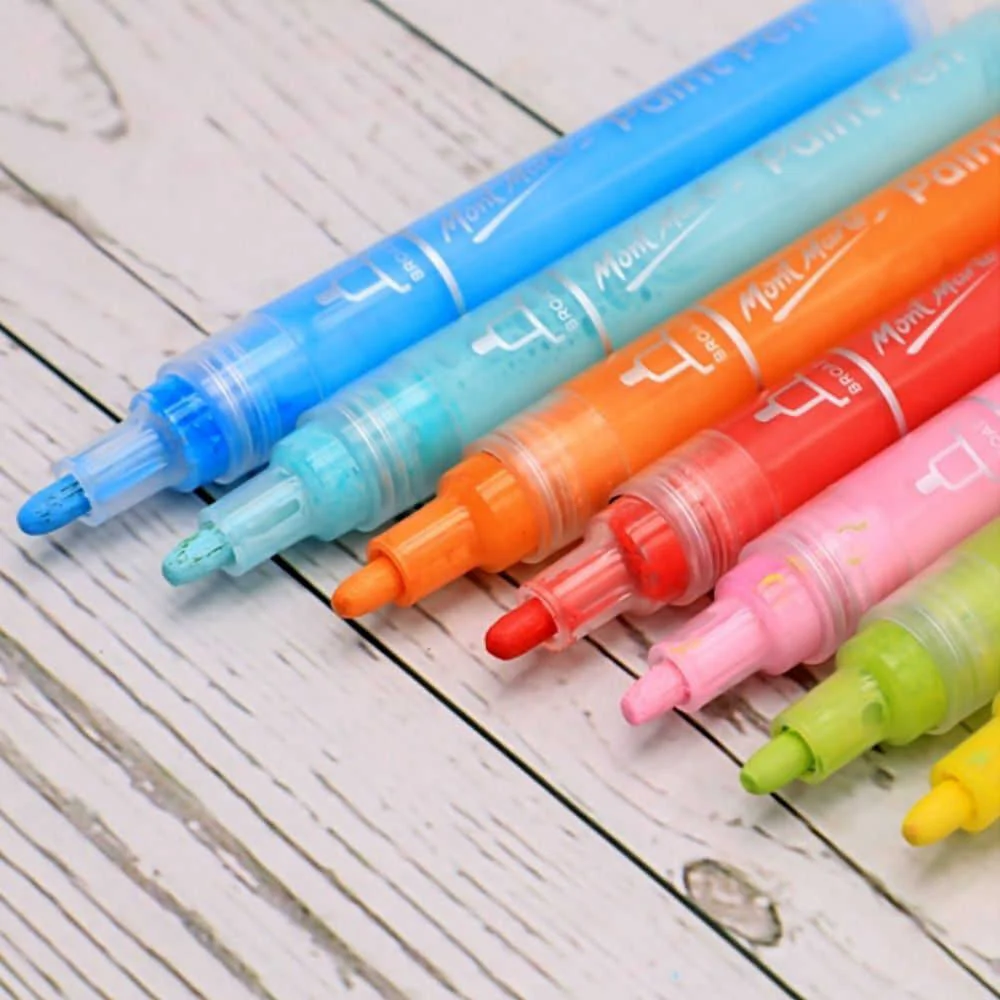 Mont Marte Acrylic Paint Pen Set 12pk Broad - Image 2