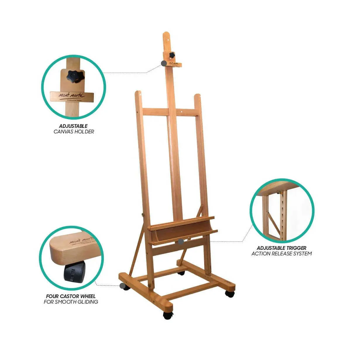 Mont Marte Large Studio Easel - Image 3