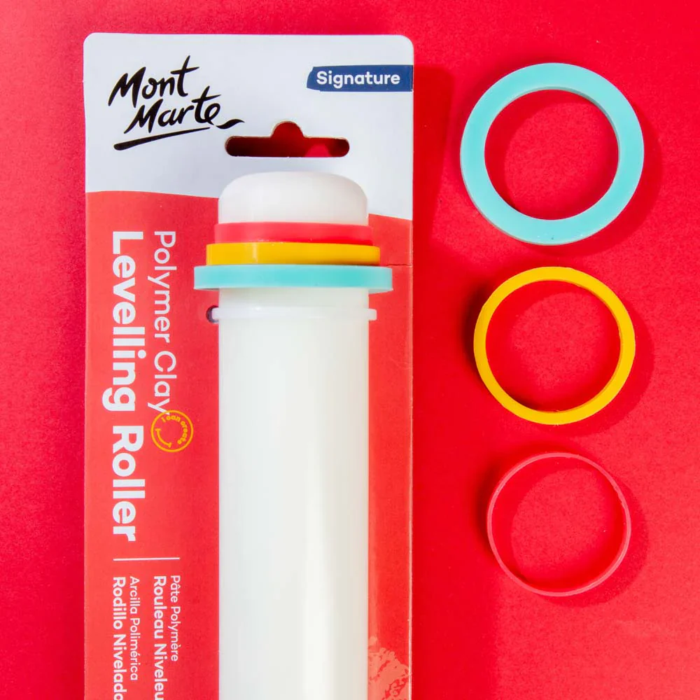Mont Marte Polymer Clay Levelling Roller - Image 2