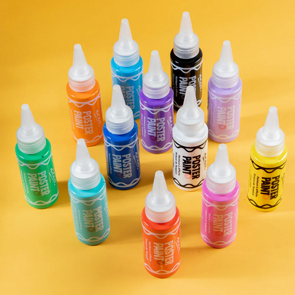 Mont Marte Poster Paints 24pc x 60ml - Image 3
