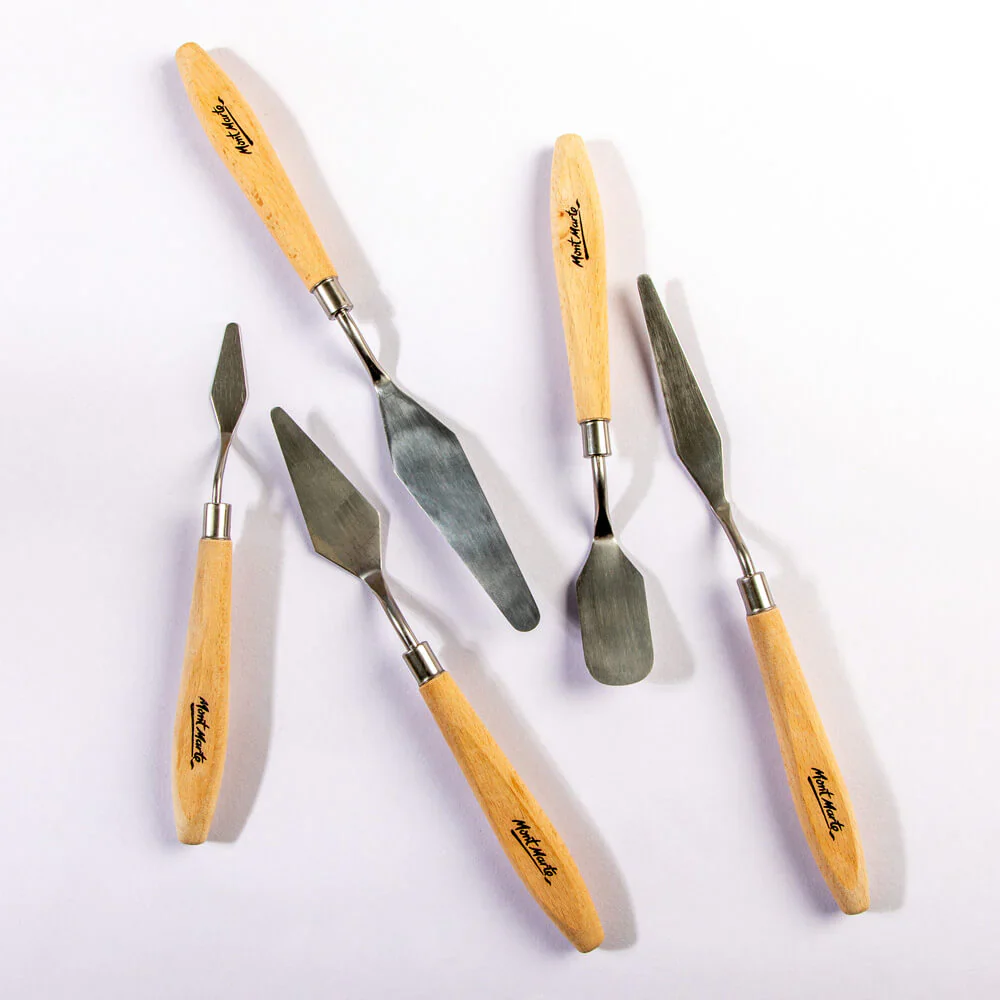 Mont Marte Stainless Palette Knife Set - Image 3