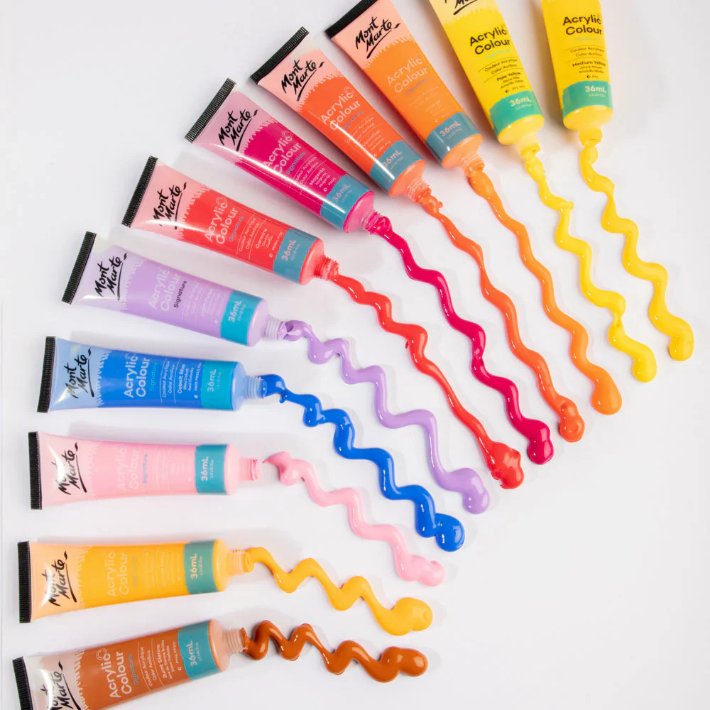 Mont Marte Studio Acrylic Paint Set 48pce - Image 2