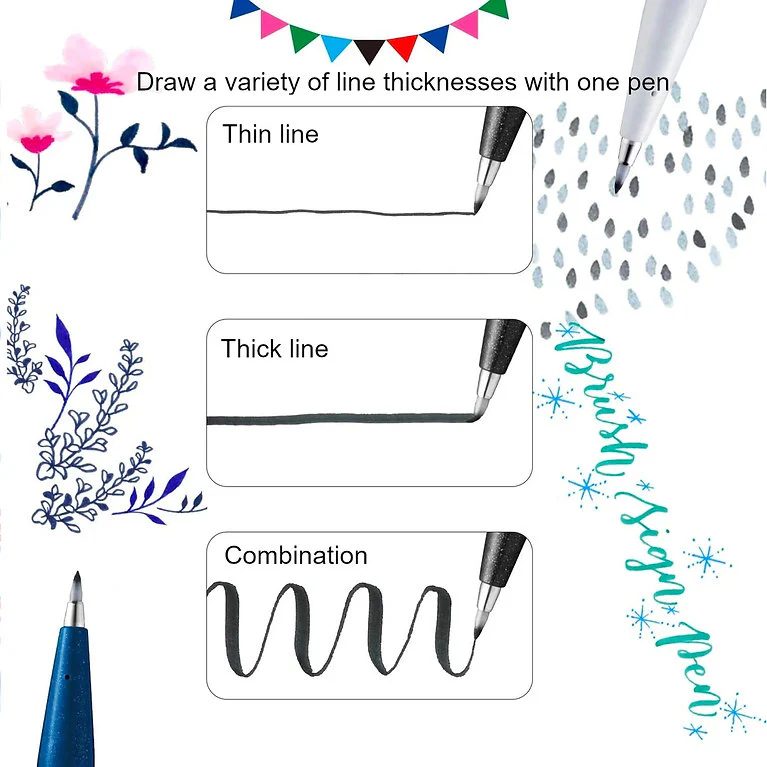 Pentel Brush Sign Pen - Image 4