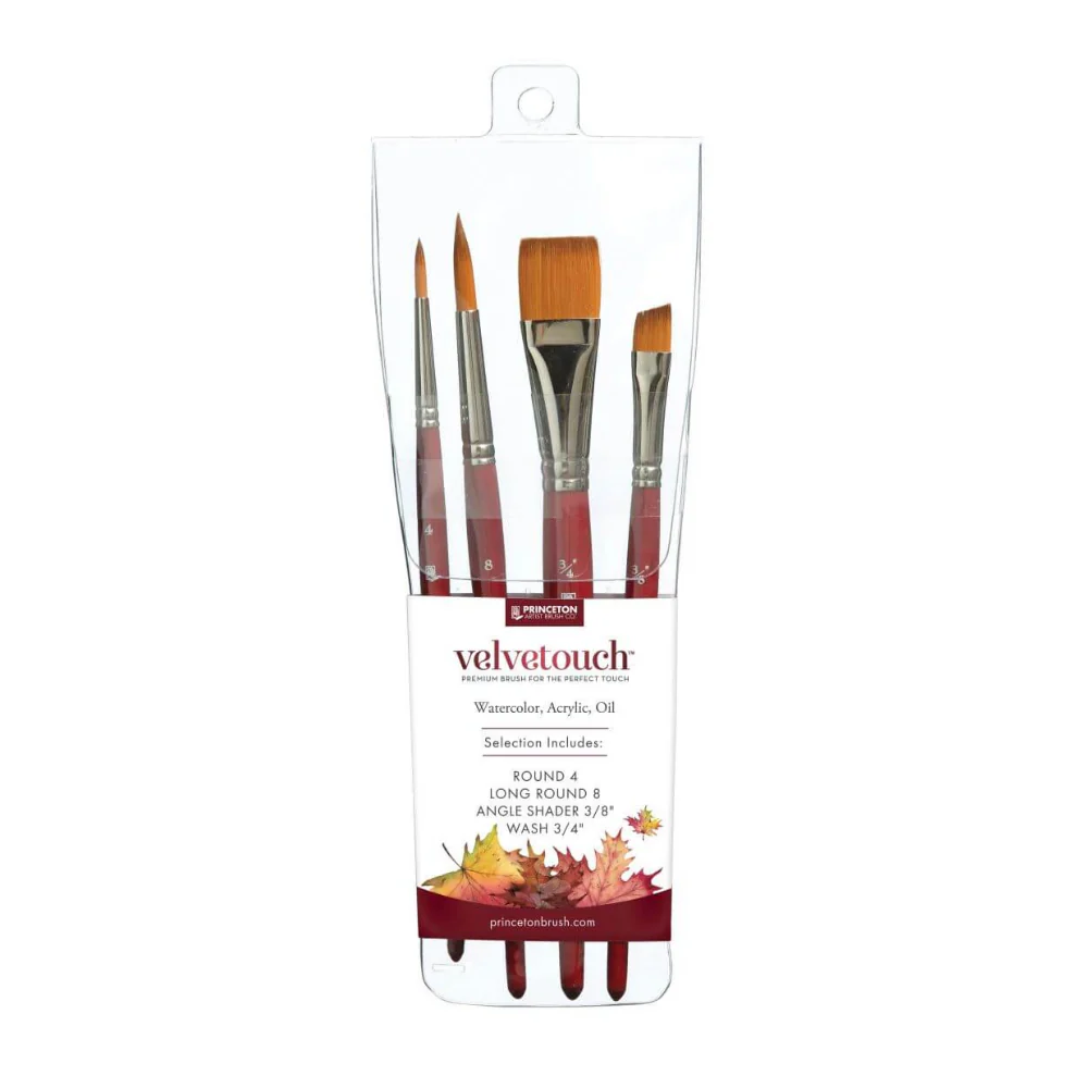 Princeton Velvet Touch 3950 4pk Set